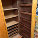 Armoire penderie dressing pied compas vintage design 60/70