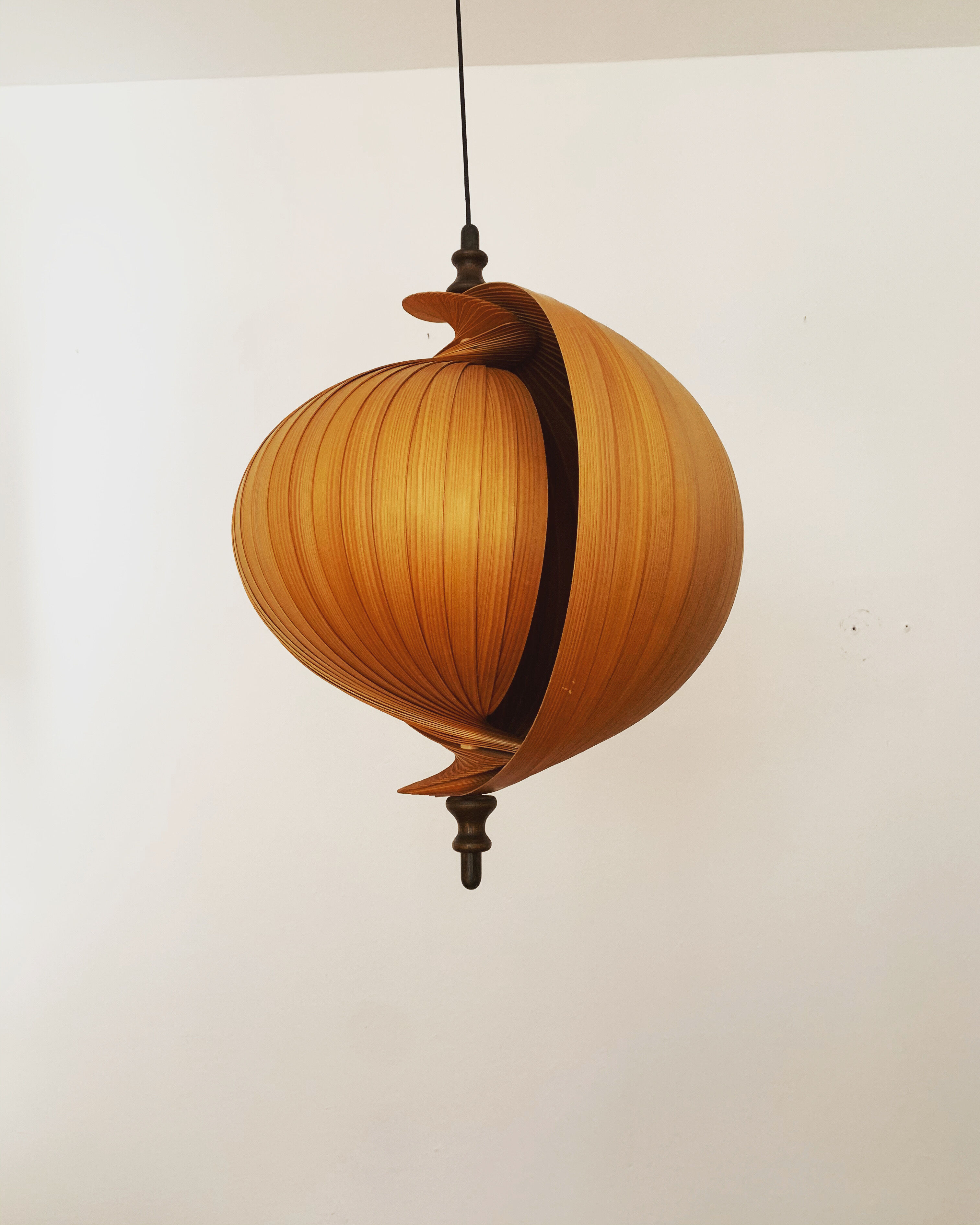 XXL swedish Mid-Century Modern moon pendant lamp