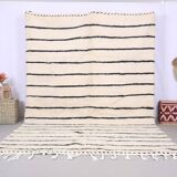 Handmade wool Berber rug 300X200 cm