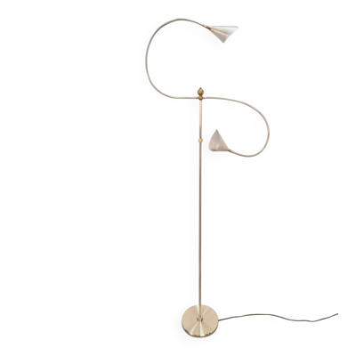 Lampadaire Terra No Name moderniste de Catellani & Smith, années 1980