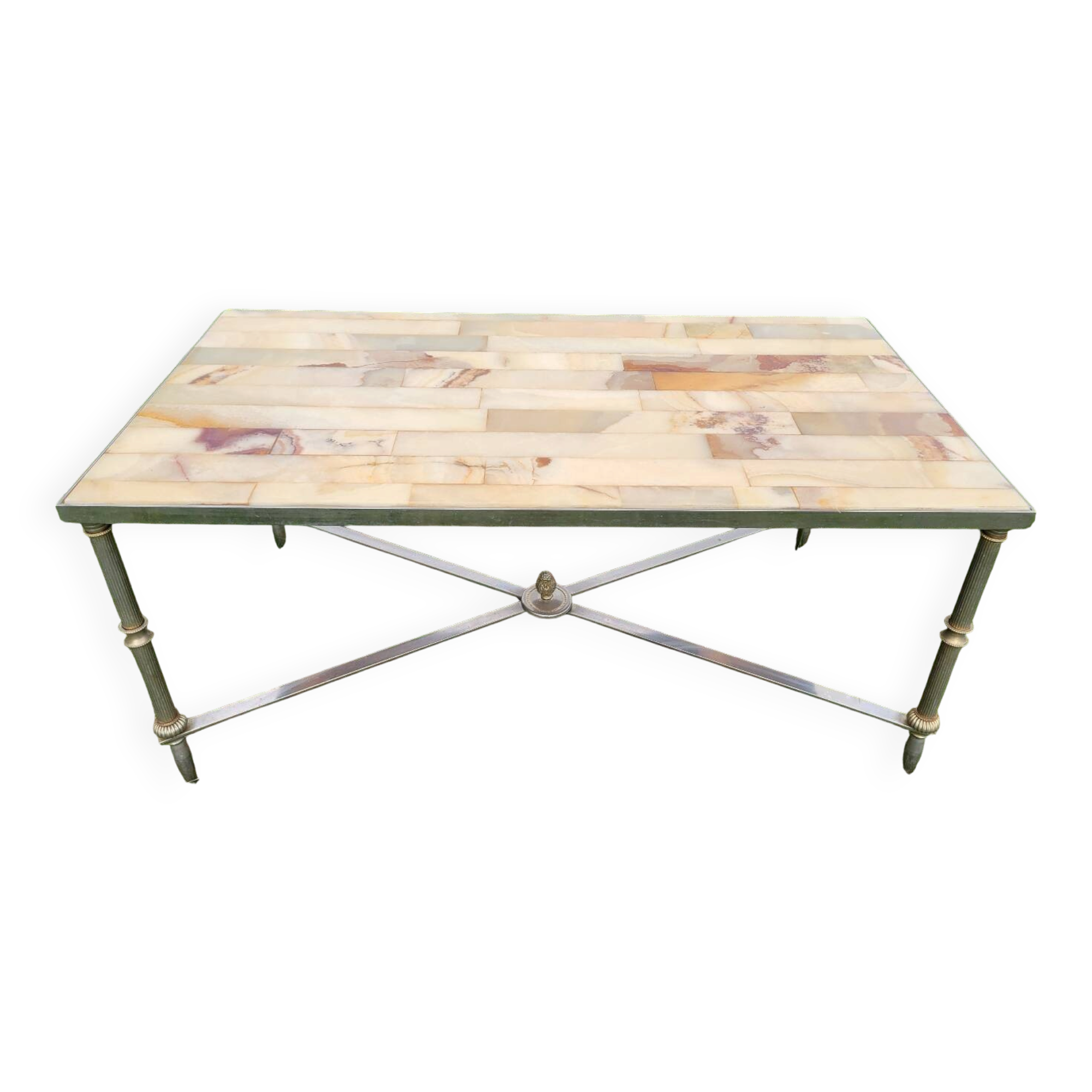 Marble and onyx coffee table 1960s/70s