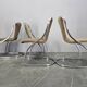 Set of Four Midcentury Dining Chairs, Gastone Rinaldi, Italy, 1970s