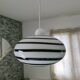 Zebra suspension eglo 1970