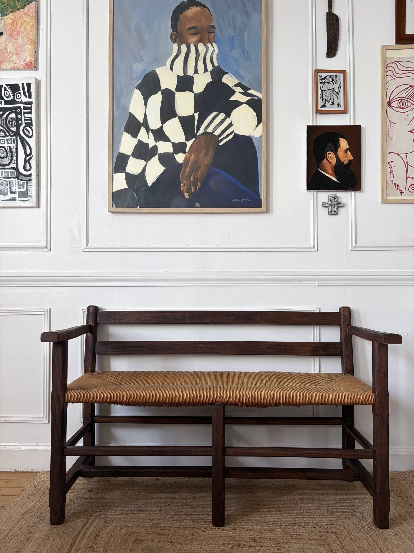 Banquette radassier Art populaire 