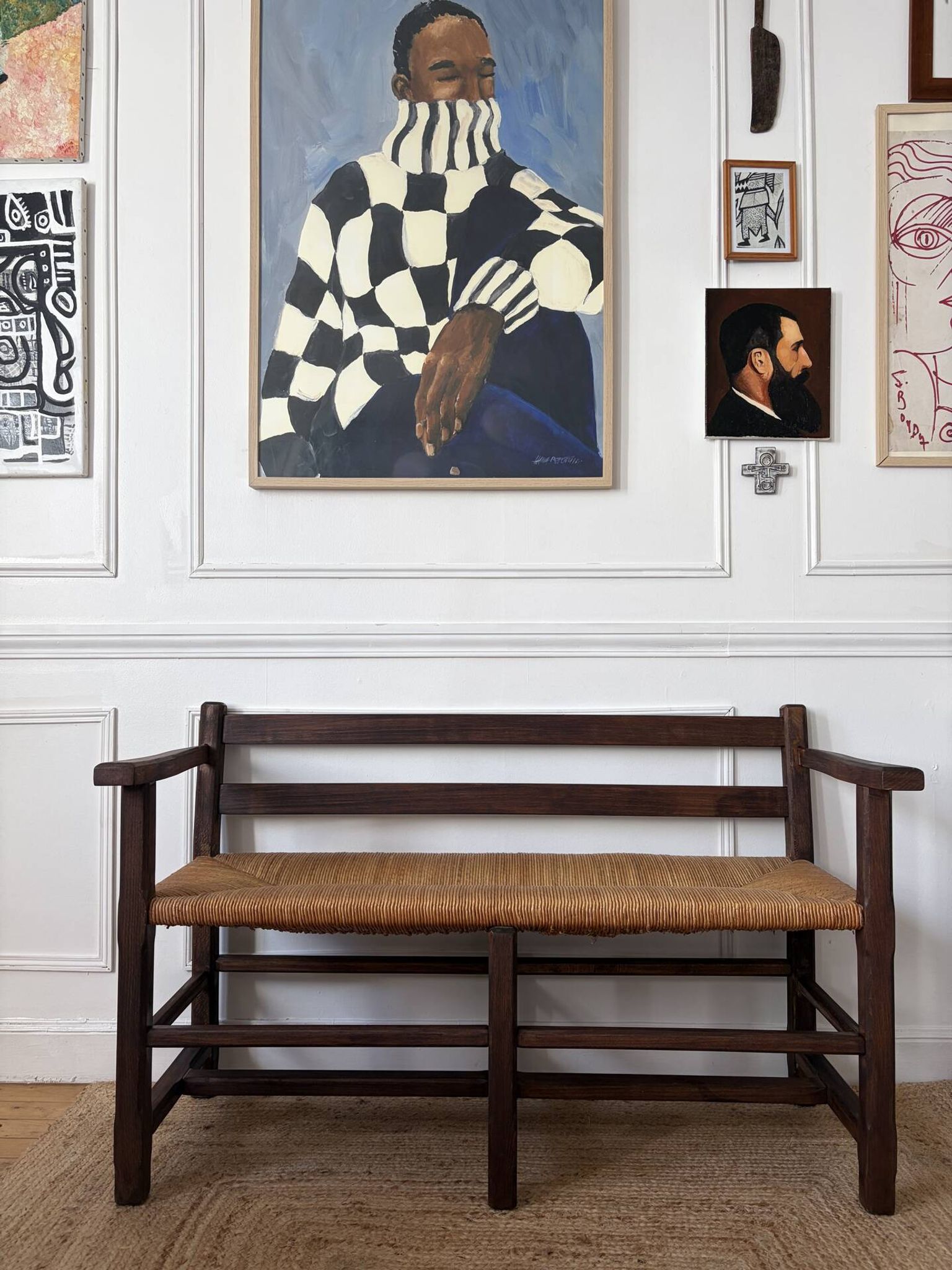 Popular art bench