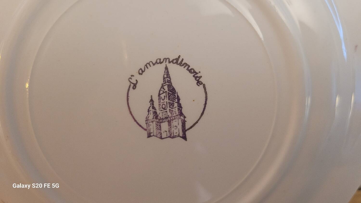 St Amand 50's dessert plates