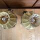 Pair of antique bedside lamps artistic creations ca gilded bronze fr