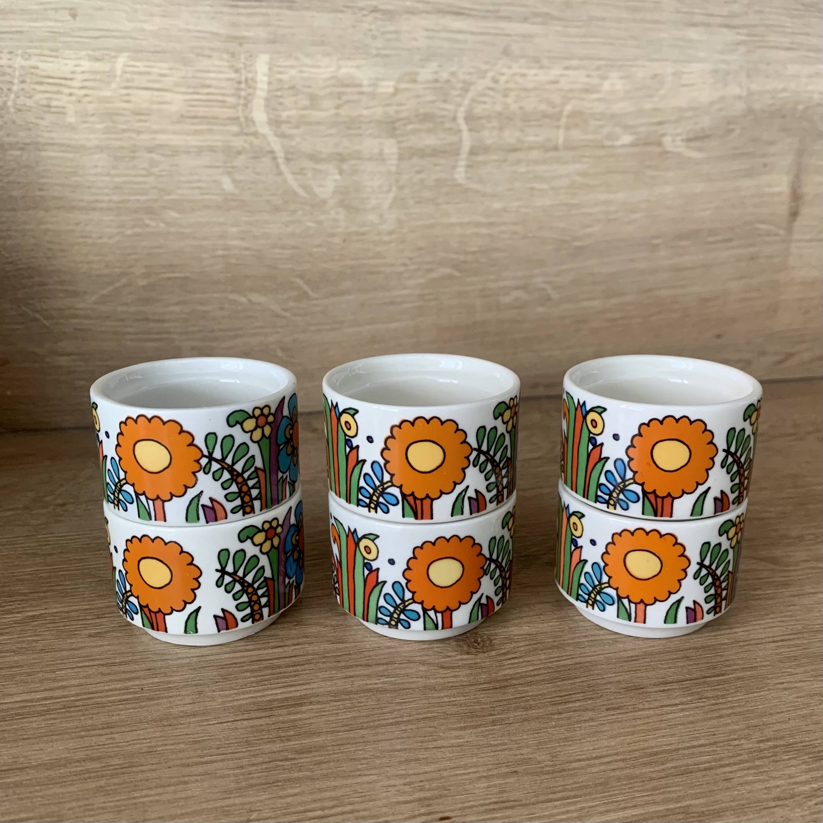 Set of 6 egg cups Villeroy & Boch Acapulco