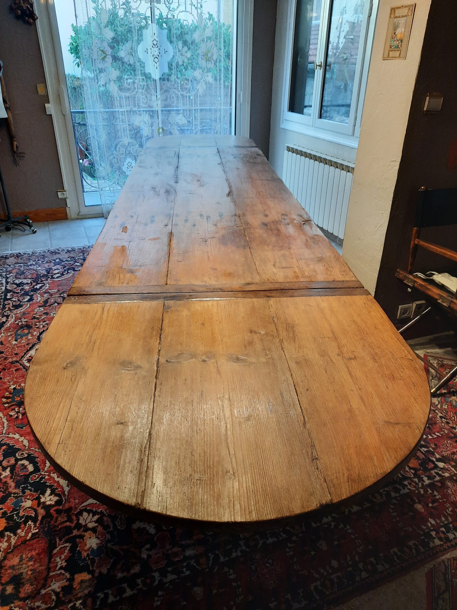 Winegrower's table with extension