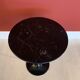 Tulip side table in black marble by Eero Saarinen , 1970s