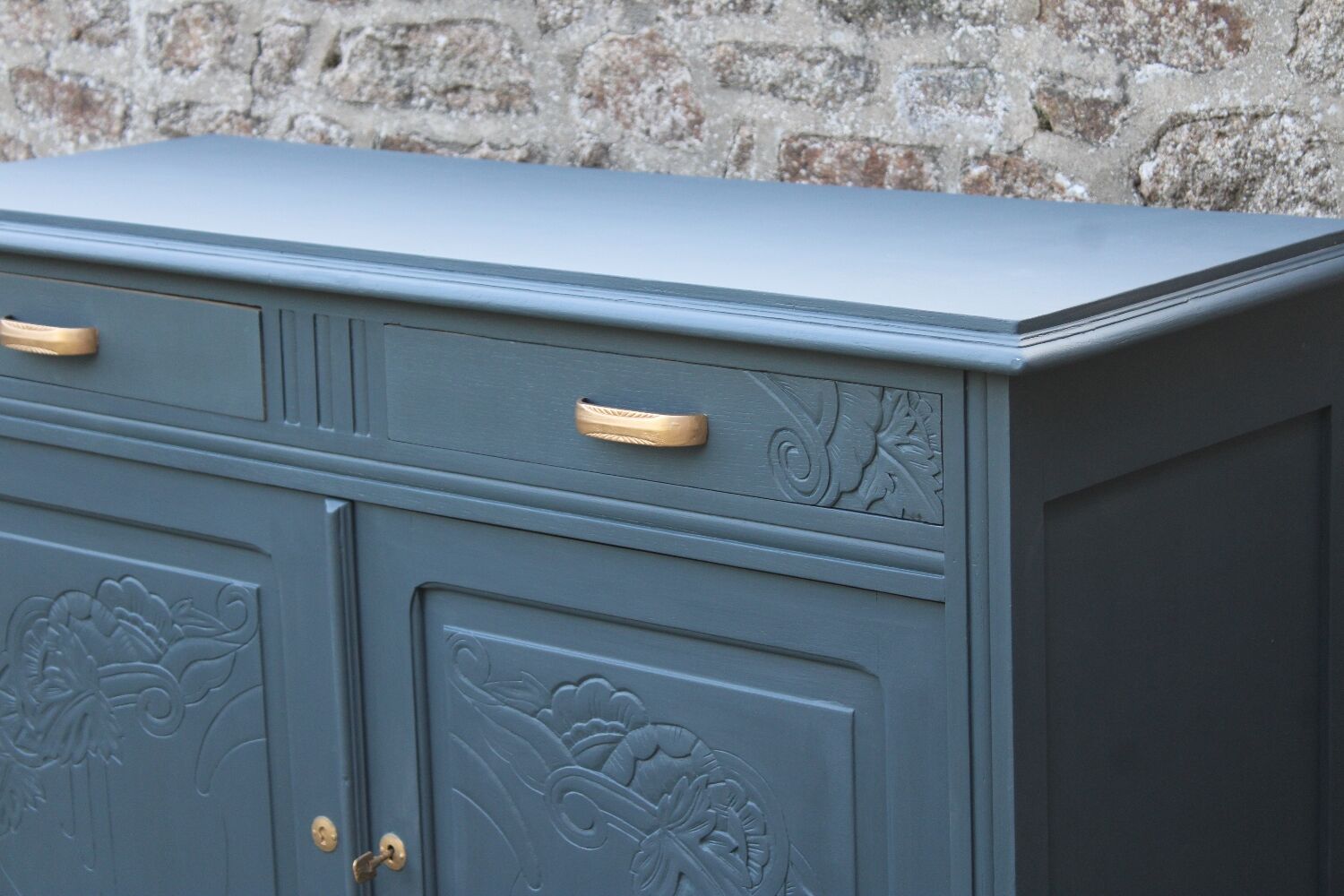 Vintage art deco parisian sideboard