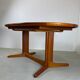 Table à manger en teck 1960 par Skovby