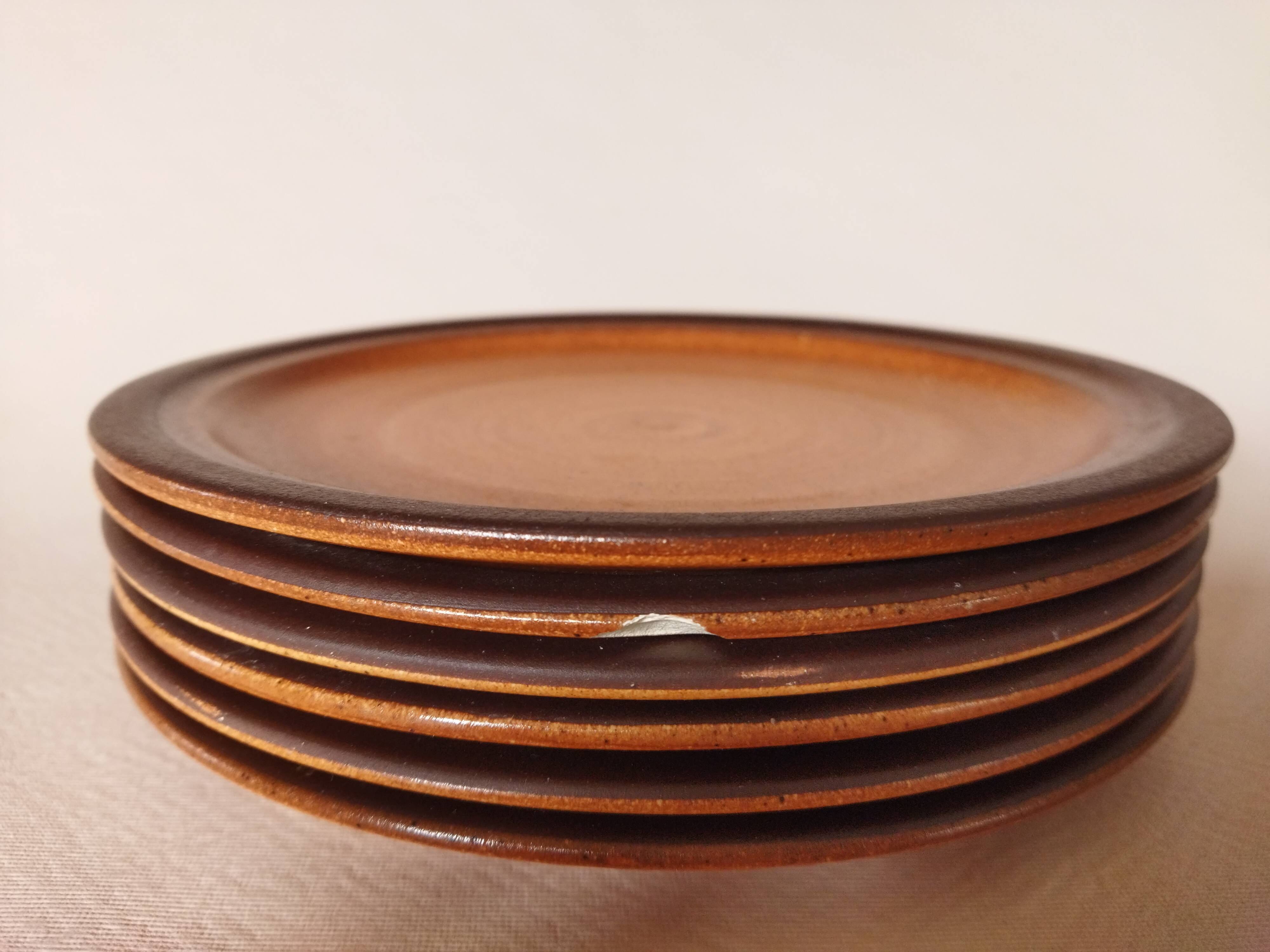 6 assiettes à dessert St Amand Meylan
