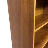 Vintage large teak bookcase danish design 60s
