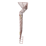 Vintage metal wire,string like ,wall mounted coat rack