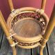 Porte-plantes en bambou et rotin 2 plateaux - Ref 1287