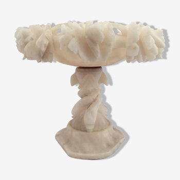 Cup in solid alabaster period XIXth century