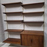 Kai Kristiansen rosewood modular shelf system, Denmark 1960s