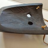 ethnic ebony mask to be laid or hung
