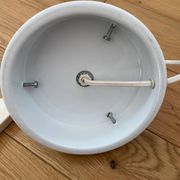 Lampe opaline oeuf era Ben Swildens