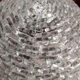 Lampe boule en verre vintage