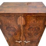 Art Deco cabinet walnut bramble H149