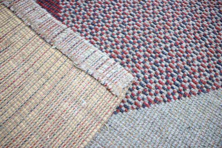 Unique Big Extra Large Abstract Design Geometric Carpet / Rug, 1950s