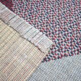 Unique Big Extra Large Abstract Design Geometric Carpet / Rug, 1950s