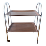 Folding trolley on wheels