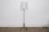 Tripod floor lamp in metal and brass 1970