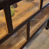 Vitrine ancienne sur pieds