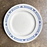 K&G Lunéville round dish in blue ironstone