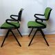 Pair of green armchairs Models Vertebra by Giancarlo Piretti for Castelli 1976