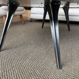 Table carved in bronze - signed erwan boulloud