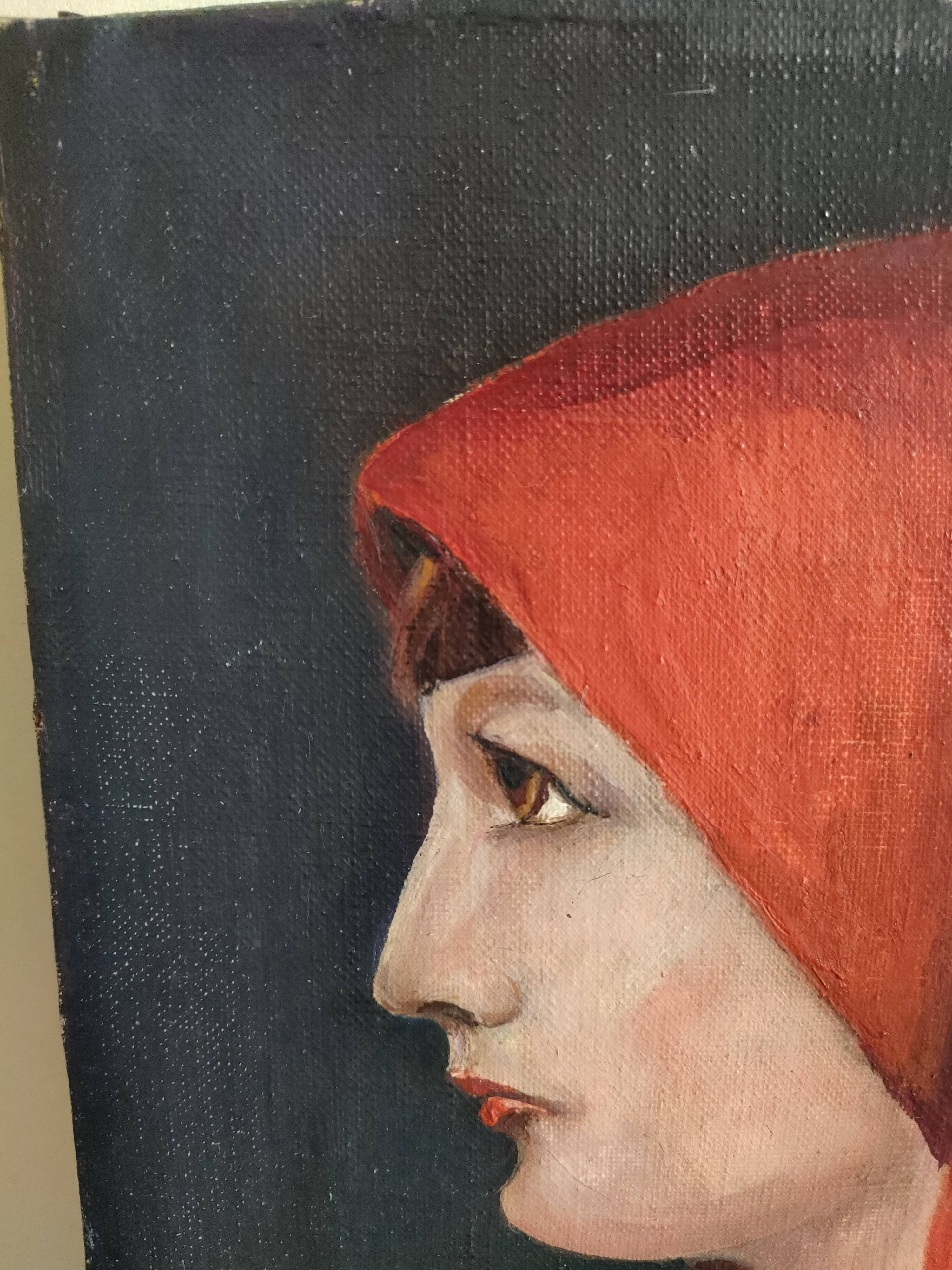 Portrait ancien Sainte Fabiola