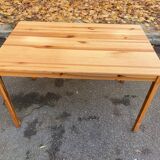 Scandinavian solid wood kitchen dining table for 4 people