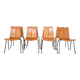 Set of 8 GA Chairs by Hans Bellmann for Horgen-Glarus, Switzerland, 1960s