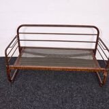 Canapé Bauhaus en acier tubulaire peint à la main par Franz Singer, années 1920 - Metz & Co