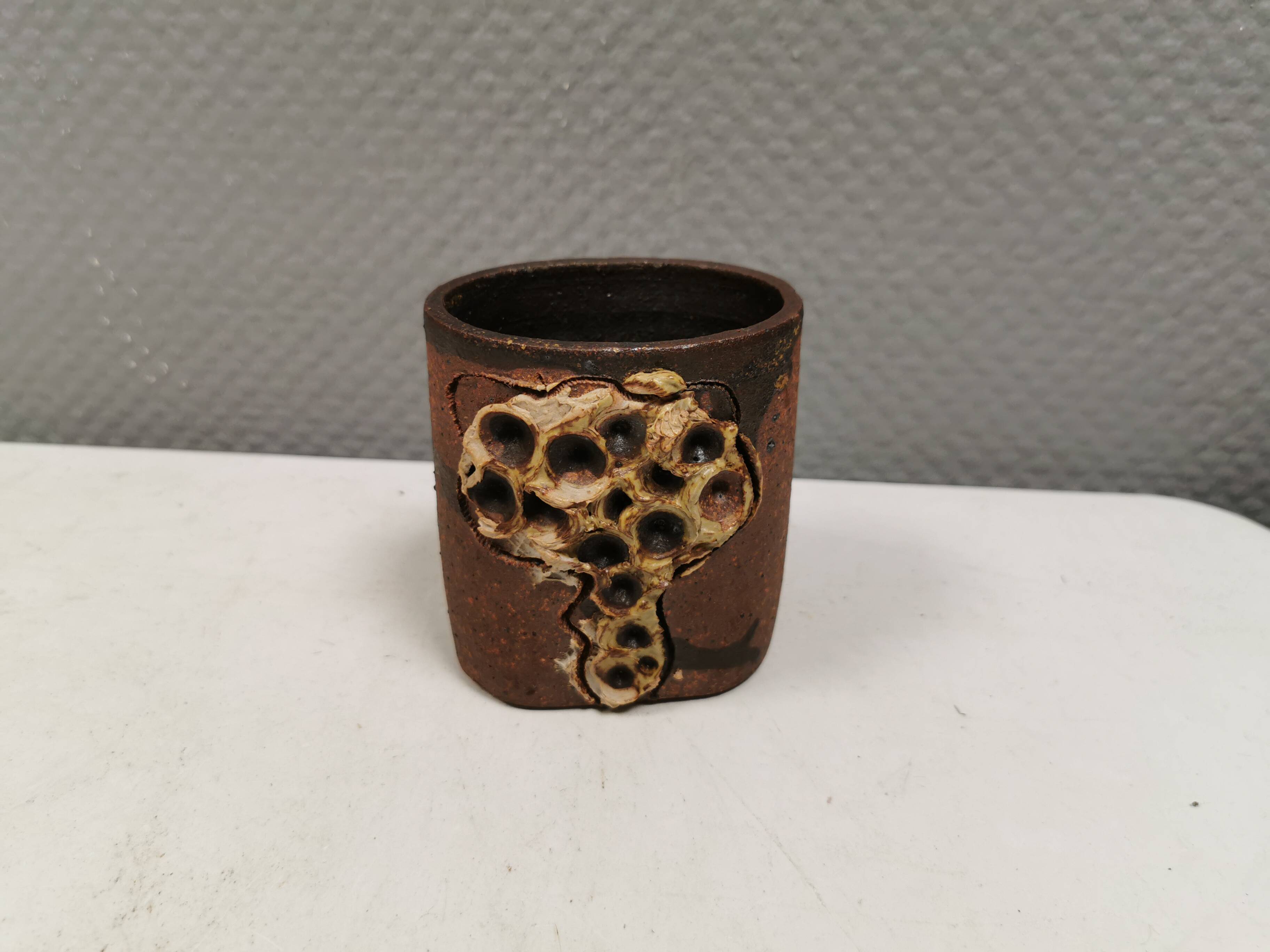 Ceramic vase designed by Bodil Marie Nielsen in the 60s.