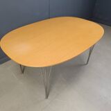 Superellipse Table by Bruno Mathsson and Piet Hein for Fritz Hansen