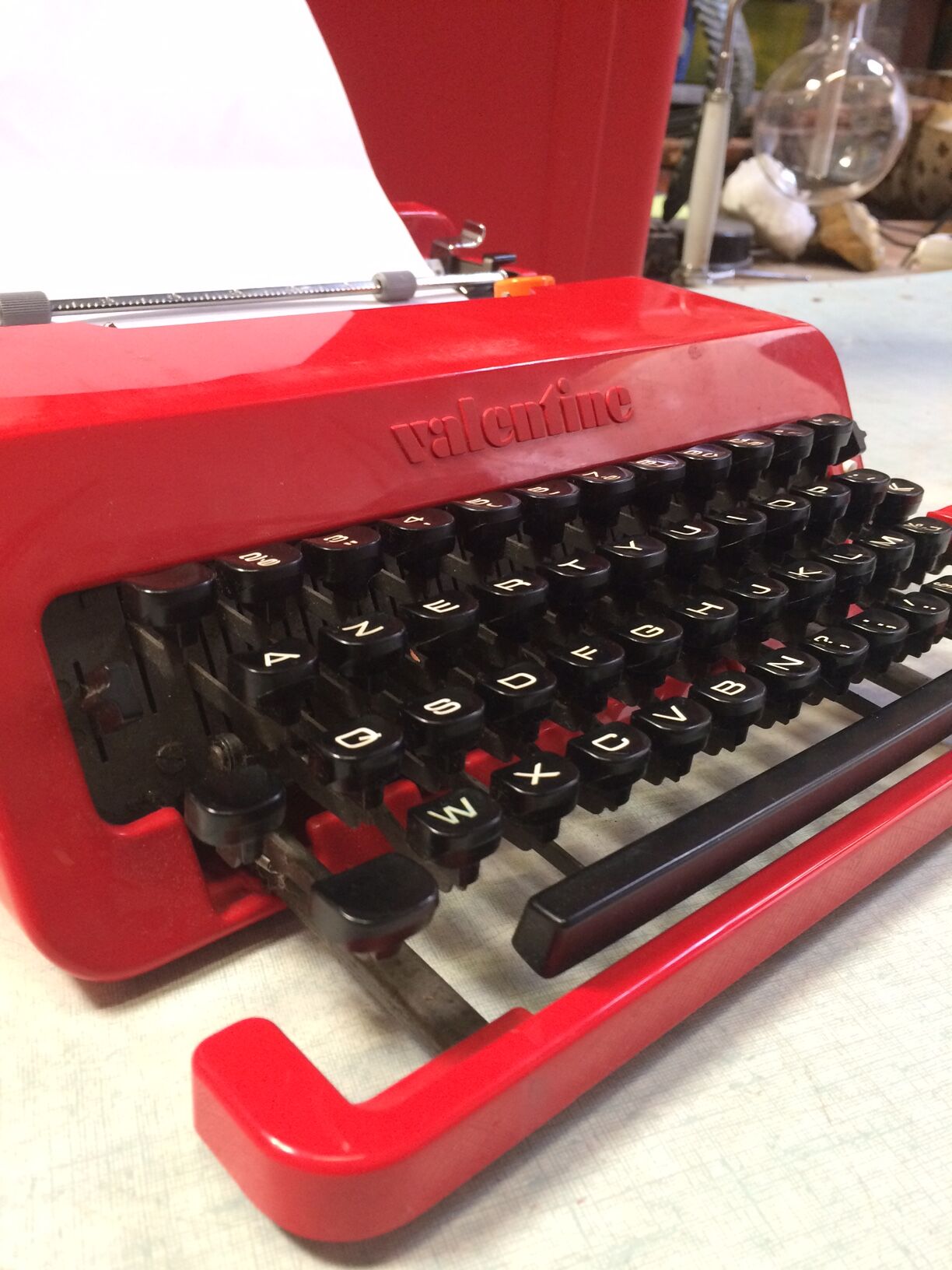 Valentine design ettore Sottsass for Olivetti in 1969