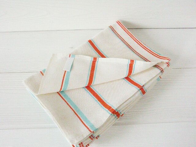 Lot 6 rags métis canvas cotton - linen