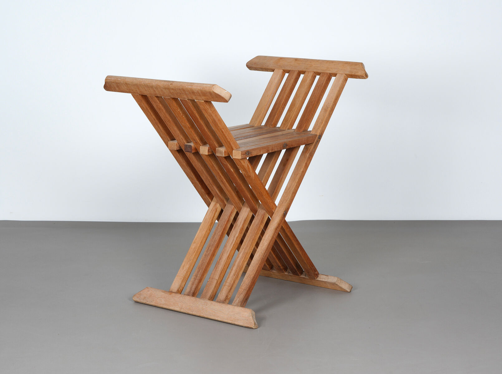 Folding curule seat circa 1990