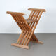 Folding curule seat circa 1990