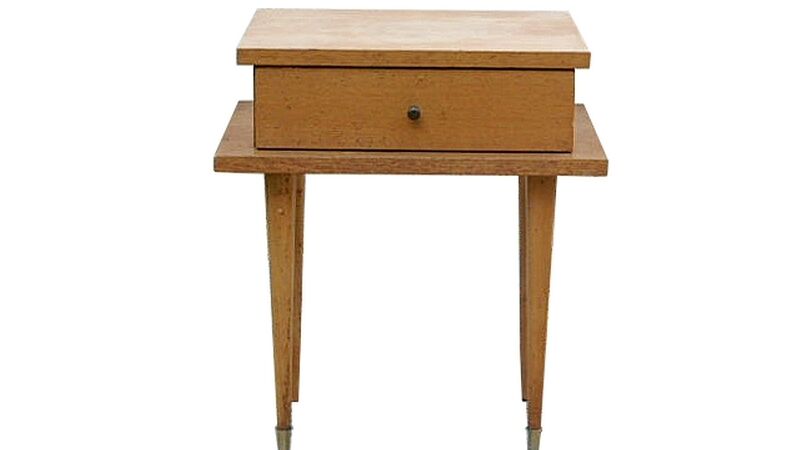 Pair of vintage bedside tables 60s