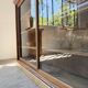 Enfilade vitrée en chêne, années 50