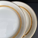 2 Vintage Plates Villeroy & Boch Mettlach - Economic Union France-Sarr