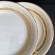 2 Vintage Plates Villeroy & Boch Mettlach - Economic Union France-Sarr
