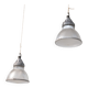 Luminaires suspendus Holophane, 1950, ensemble de 2
