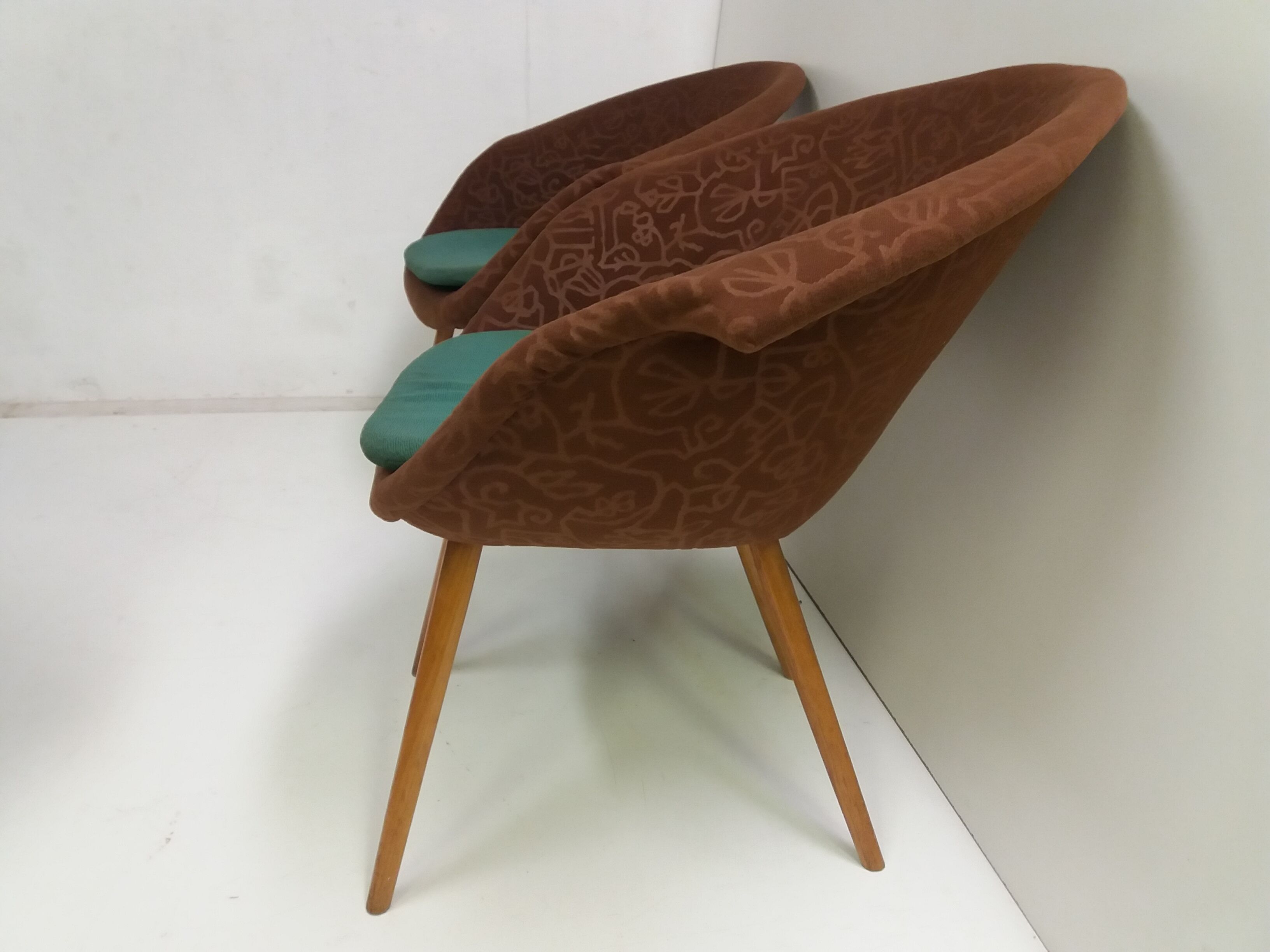 1960 Navratil armchair and coffee table, Czechoslovakia